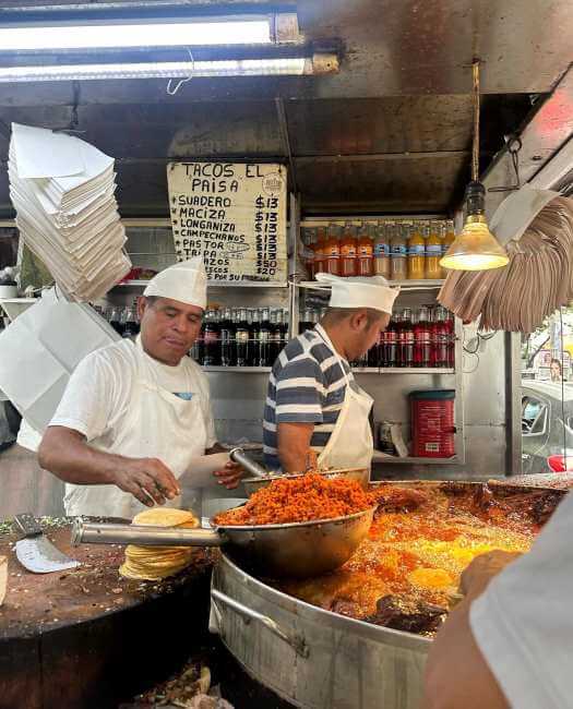 Los mejores lugares en la CDMX para comer BUENOS tacos campechanos