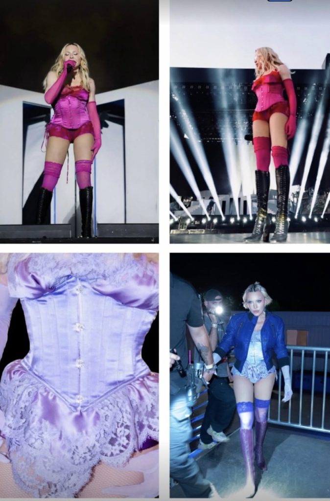 madonna robo vestuario