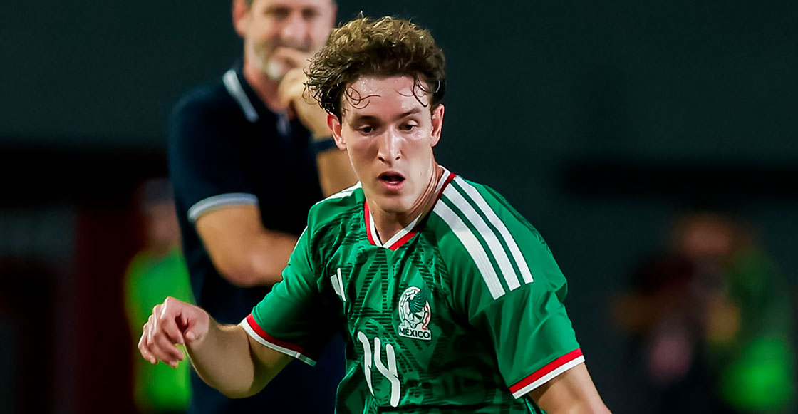 Marcel Ruiz con la Selección Mexicana