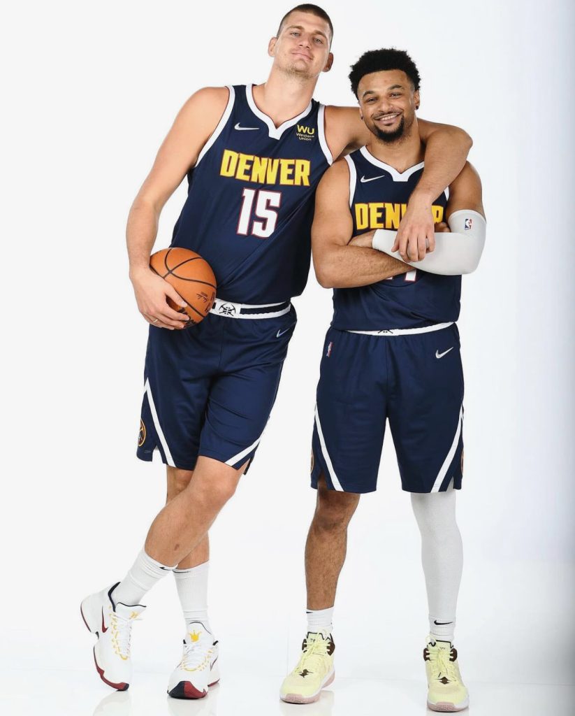 Nikola Jokic y Jamal Murray