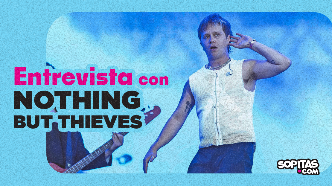 Entrevista con Nothing But Thieves: Conor Mason sobre sus influencias y música nueva