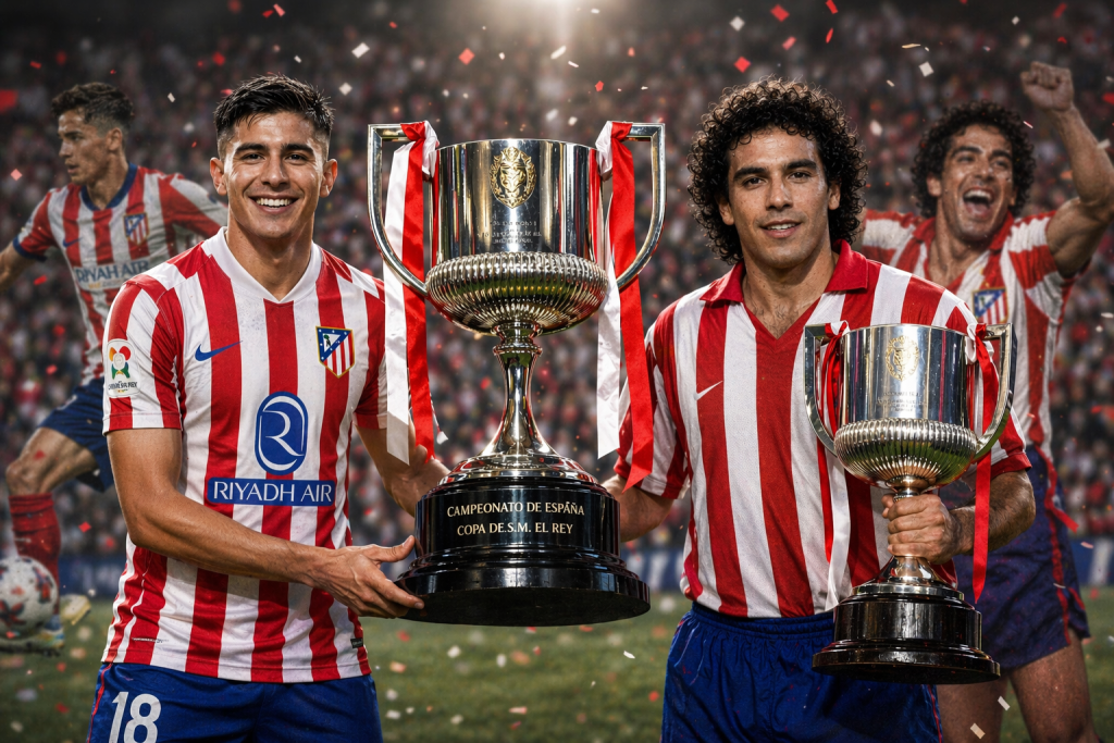Obed Vargas pierde la Copa del Rey con Atlético de Madrid