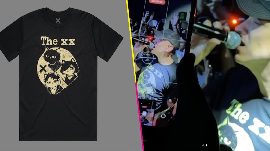Se hizo canon: Playera pirata de The xx ya se vende en la tienda oficial