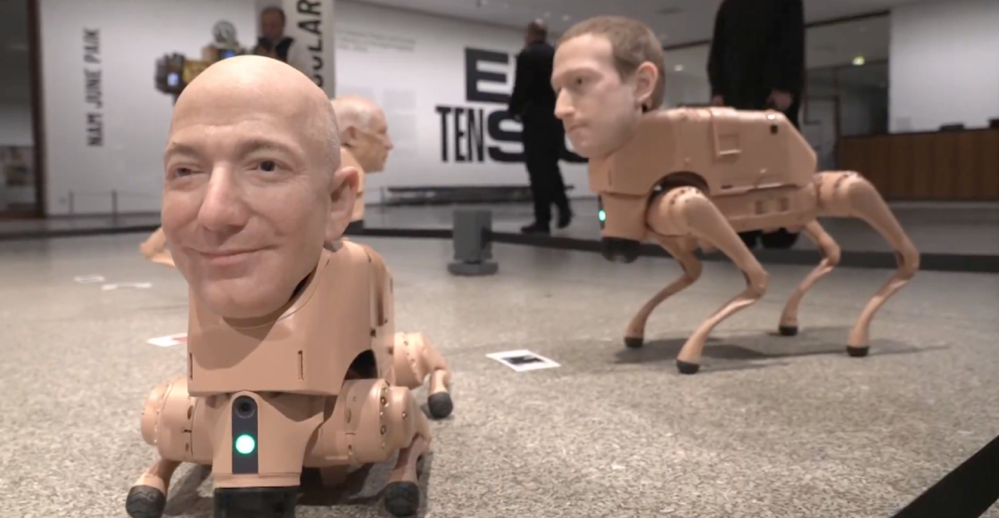 perros-robots-cabezas-hiperrealistas-musk-zuckerberg-bezos-recorren-museo-berlin-2