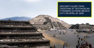 Estados Unidos publica alerta en Teotihuacán tras tiroteo