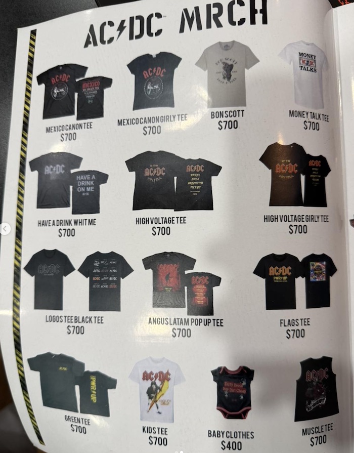 Pop Up Store de AC/DC 