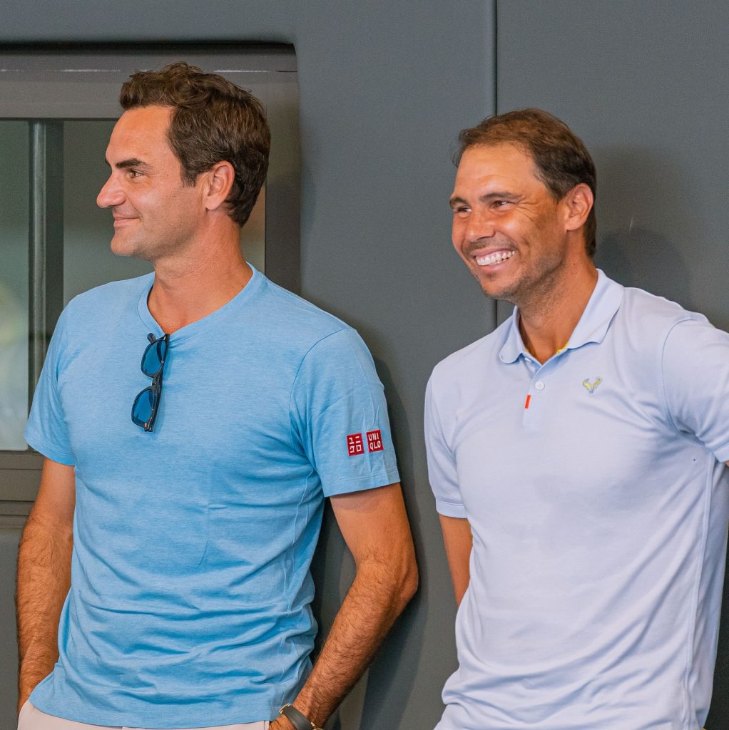 Roger Federer y Rafa Nadal