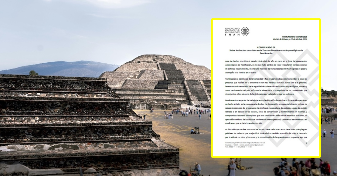 Sindicato del INAH asegura que lo ocurrido en Teotihuacán “no es un hecho asilado”