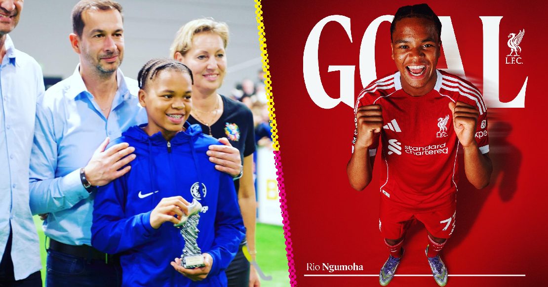 Rio Ngumoha, la joya que hizo enojar al Chelsea y rompe récords con Liverpool