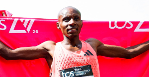 Sabastian Sawe rompe la barrera de las 2 horas en el Maratón de Londres 2026