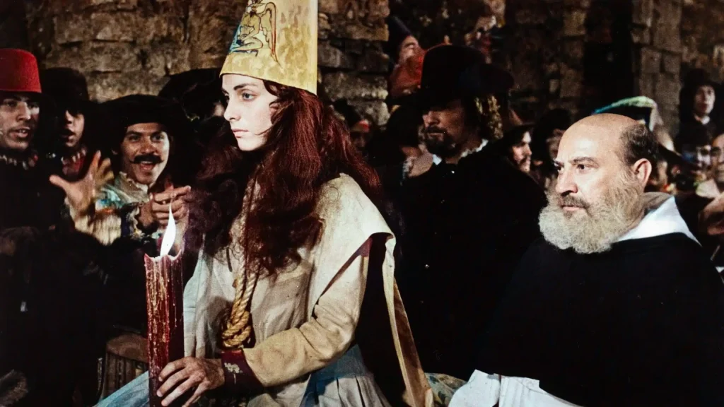 'El santo oficio' de Arturo Ripsten, escrita por José Emilio Pacheco