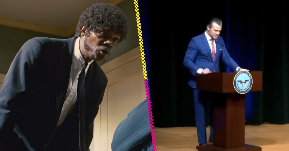 Secretario de guerra de Estados Unidos recita “versículo bíblico”… de Pulp Fiction