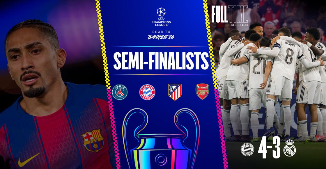 última Champions League sin Real Madrid ni Barcelona en semifinales