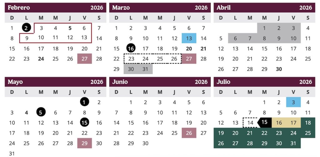 Mayo viene con 3 puentes para las escuelas en México