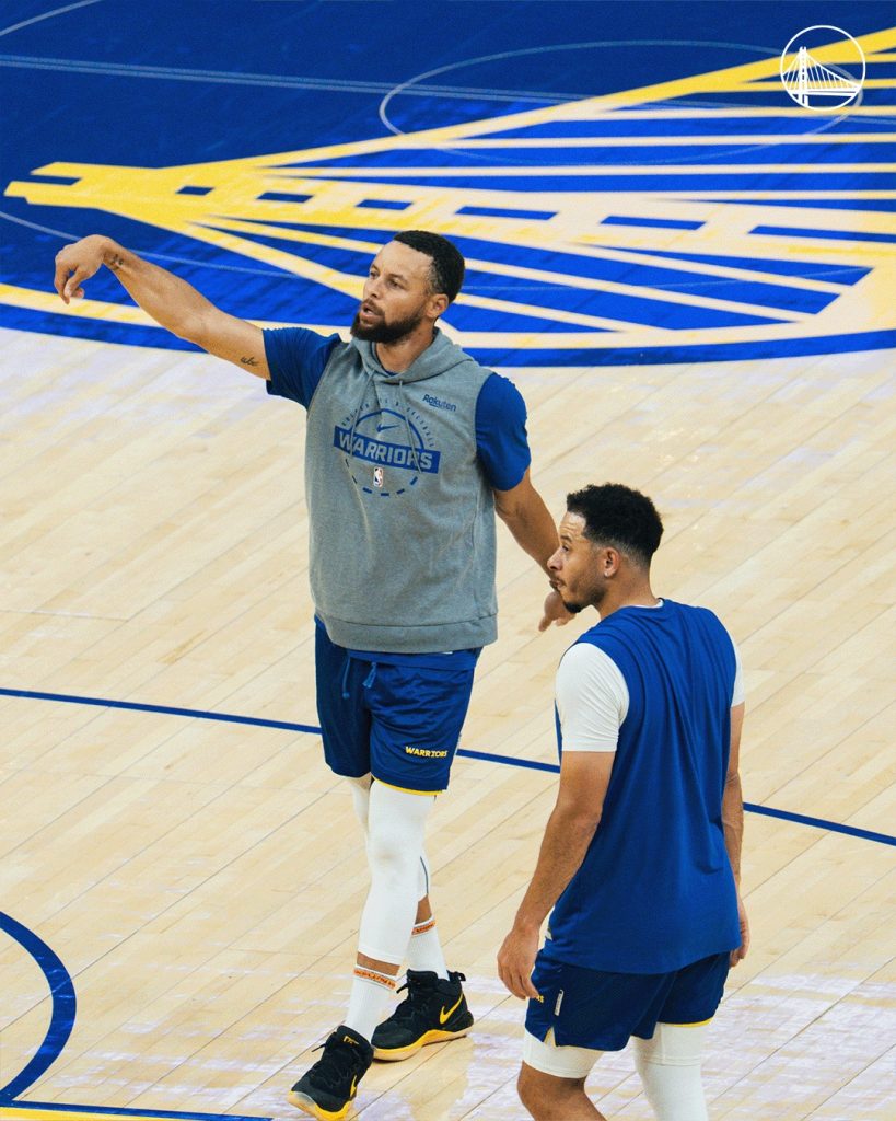 Steph Curry con los Warriors