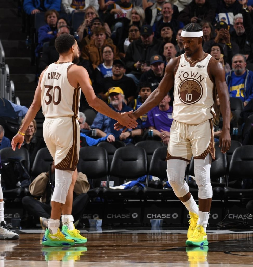 Steph Curry y Jimmy Buttler
