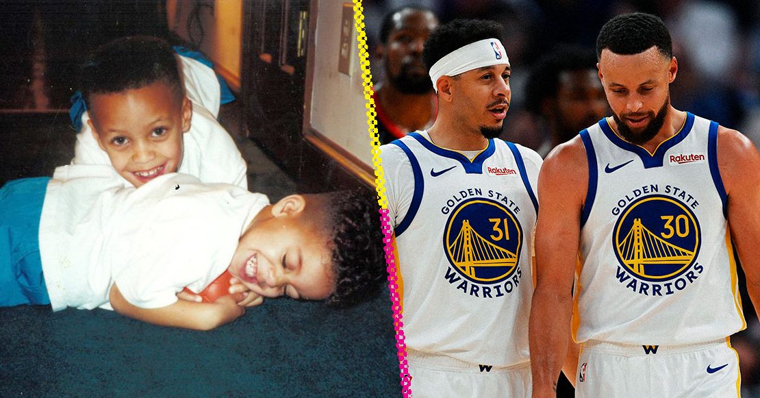 El día en que Steph y Seth Curry jugaron juntos por primera vez con los Warriors en la NBA