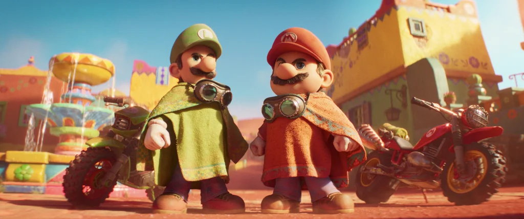 Luigi y Mario en 'Super Mario Galaxy'