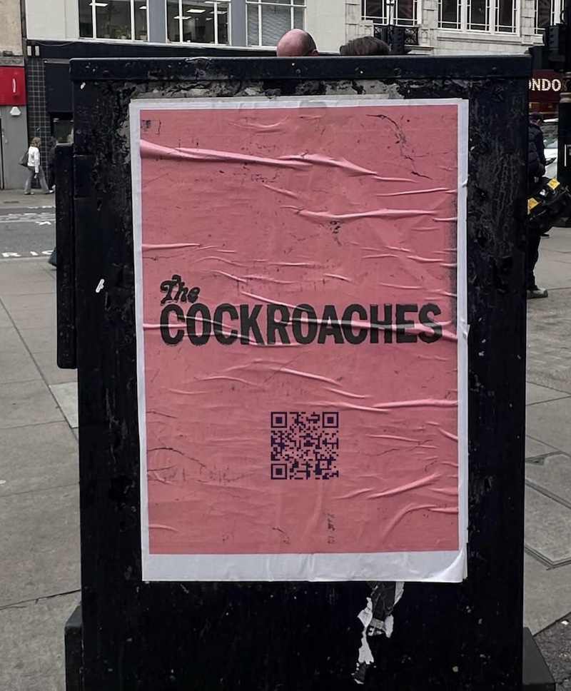 Cartel de The Cockroaches