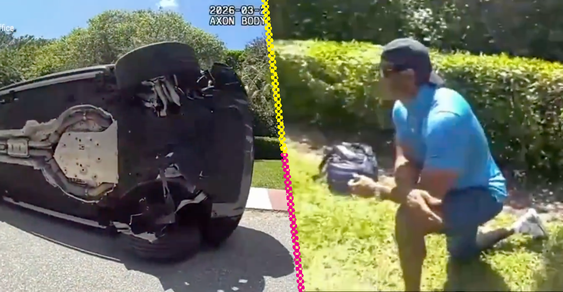 Autoridades revelan el momento del arresto de Tiger Woods