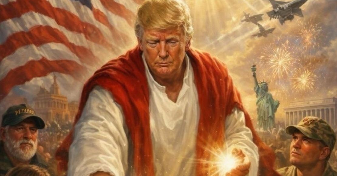 Trump arremete contra el Papa León XIV y publica imagen en la que se representa a sí mismo como “Jesucristo”