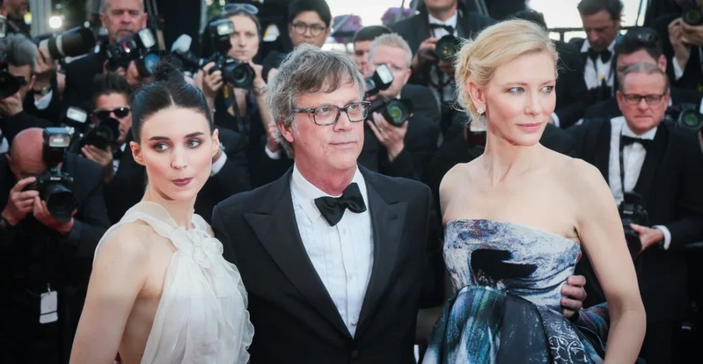 Todd Haynes con Cate Blanchett y Rooney Mara por 'Carol'