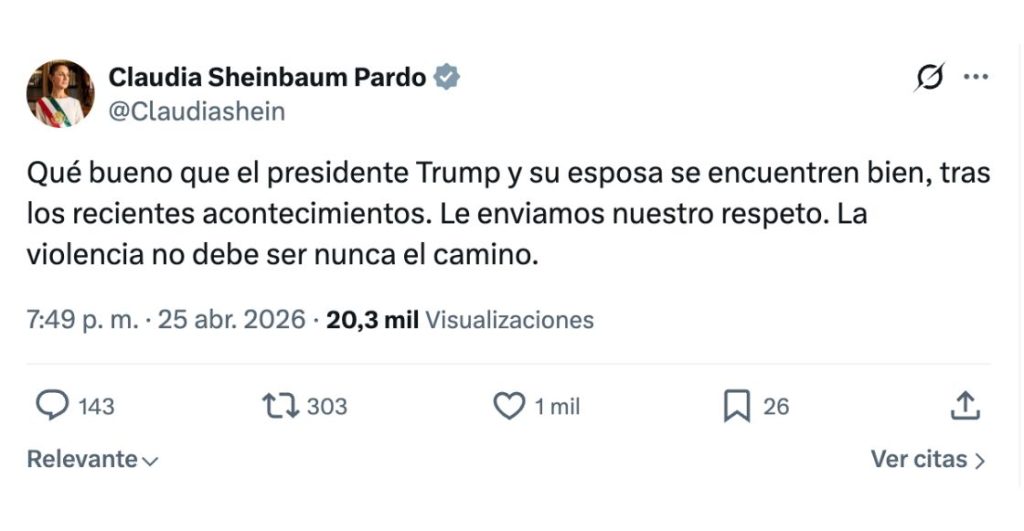 Trump abandona de emergencia la cena de corresponsales tras alerta de seguridad