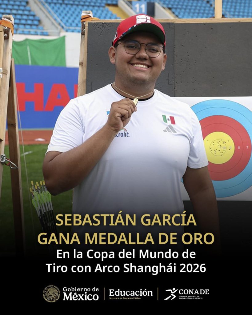 El campeón del mundo es mexicano: Sebastián García, oro en arco compuesto