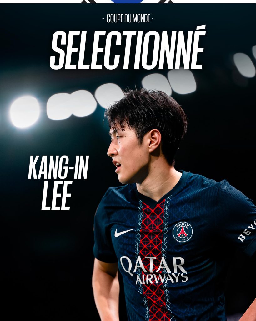 Lee Kang-in juega para el PSG