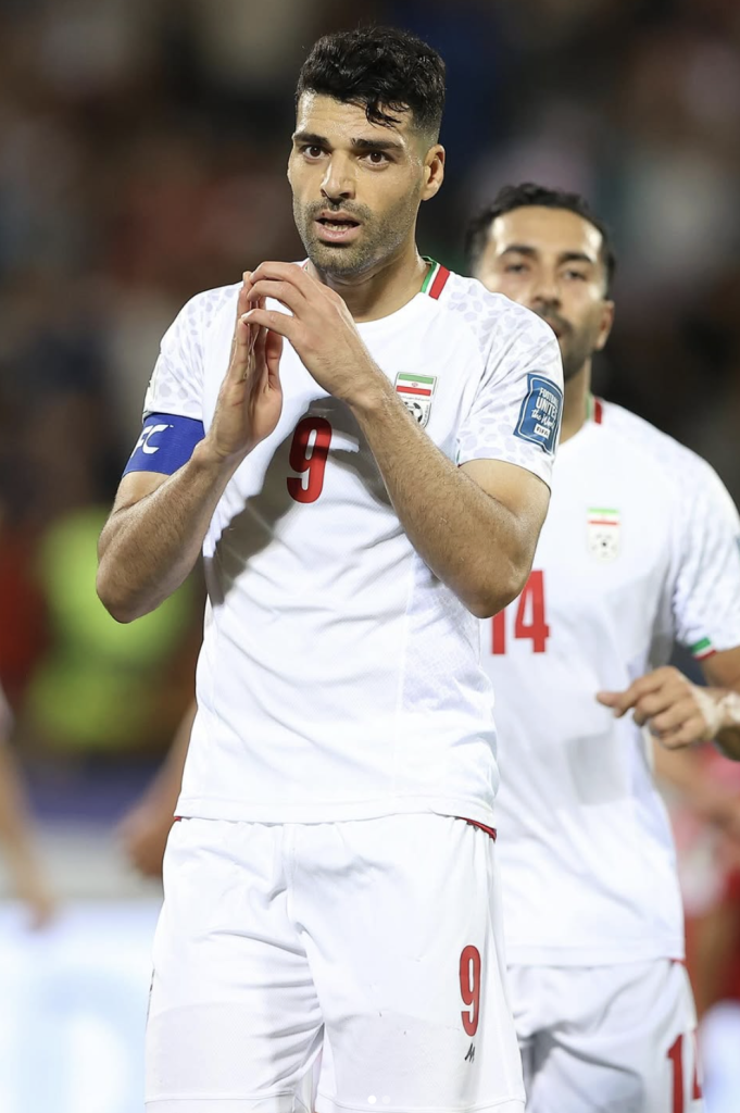 Mehdi Taremi, delantero de Irán