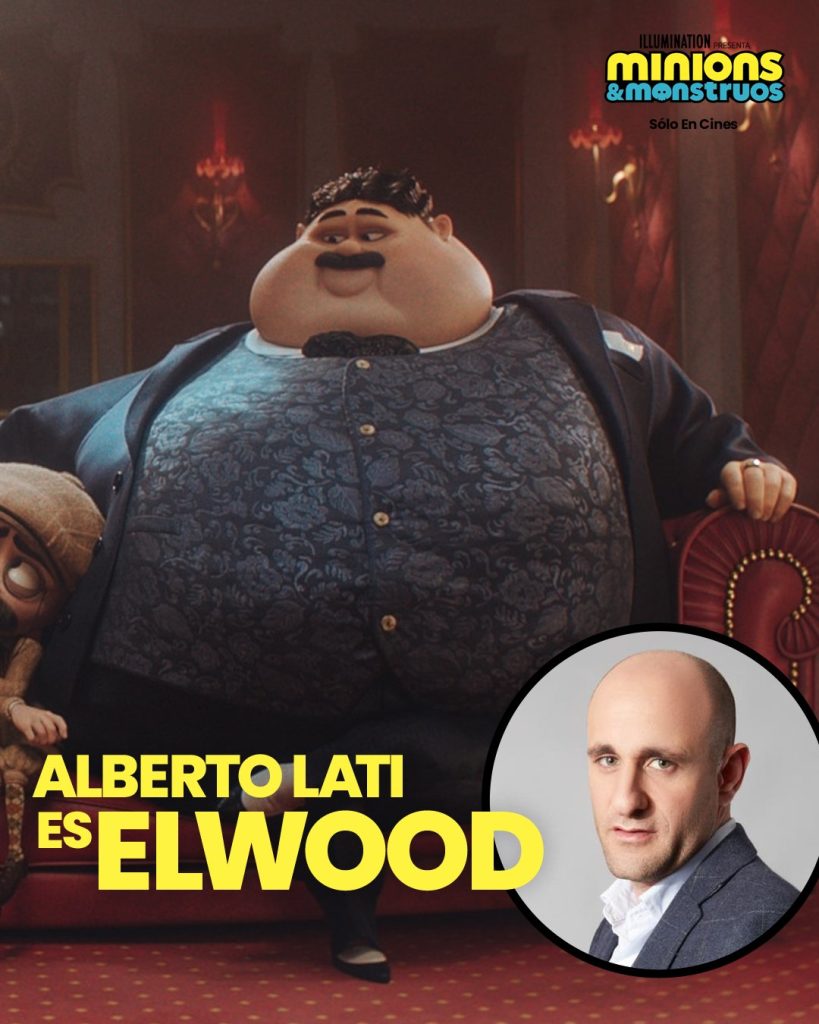 Imagen del personaje de Alberto Lati en 'Minions y Monstruos