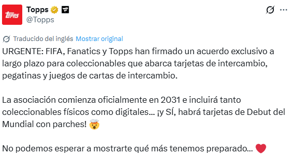 El álbum del Mundial 2030 será el último de Panini