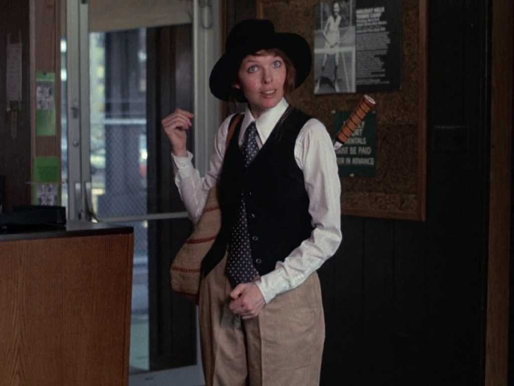 Diane Keaton usó piezas de su clóset para Annie Hall