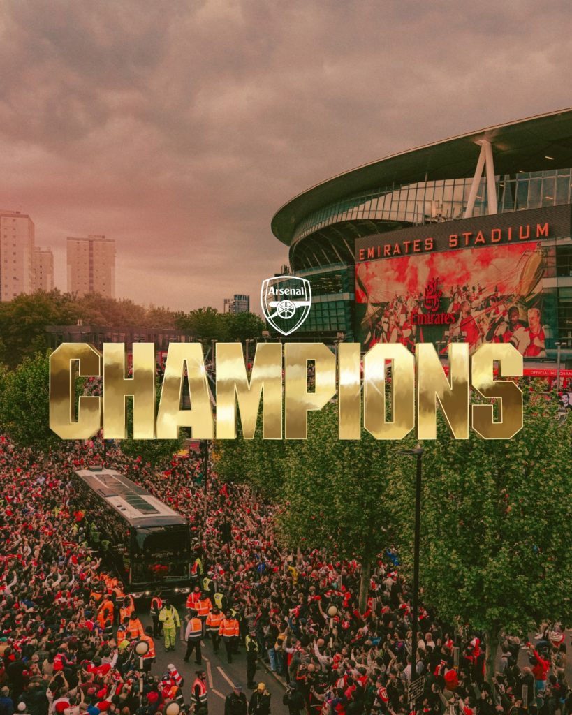 Arsenal campeón de la Champions League