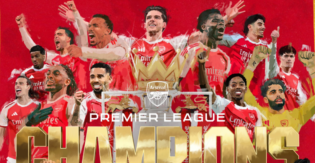 ¡ARSENAL ES CAMPEÓN DE LA PREMIER LEAGUE!