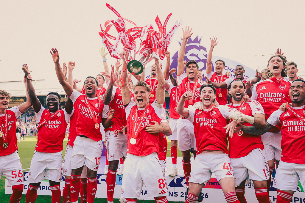 Arsenal campeón de la Premier League