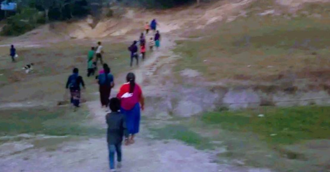 “Los Ardillos” atacan Montaña Baja de Guerrero con drones y más de 800 familias son desplazadas