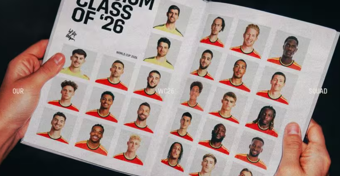 Convocatoria final de Bélgica Mundial 2026