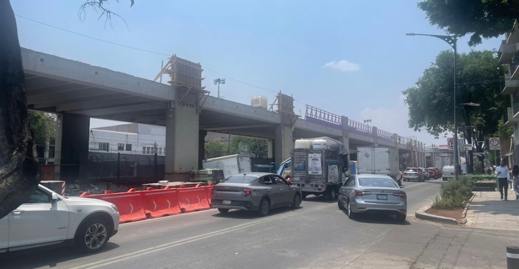 Una construcción a contrarreloj: Nos lanzamos a ver cómo va el Parque Elevado de Calzada de Tlalpan