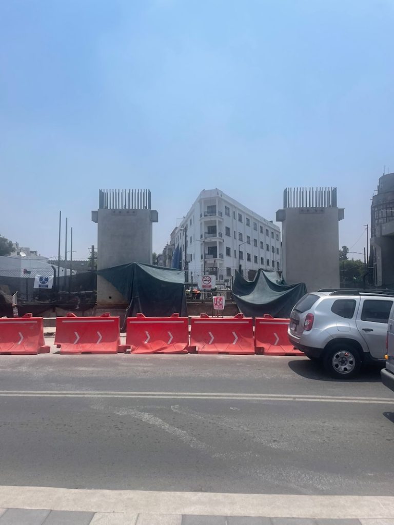 Una construcción a contrarreloj: Nos lanzamos a ver cómo va el Parque Elevado de Calzada de Tlalpan