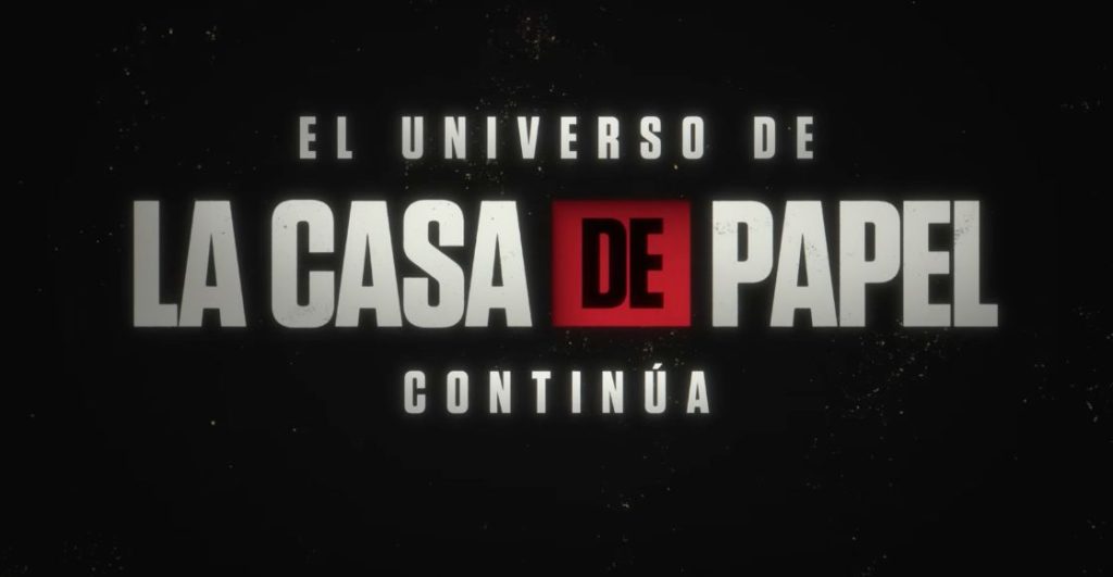 Anuncio de Netflix con el regreso de 'La casa de papel'