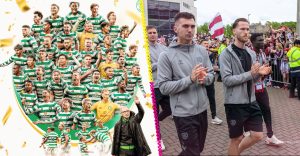 Un mexicano campeón, error en la transmisión e invasión: Celtic vs Hearts y una ‘final’ épica