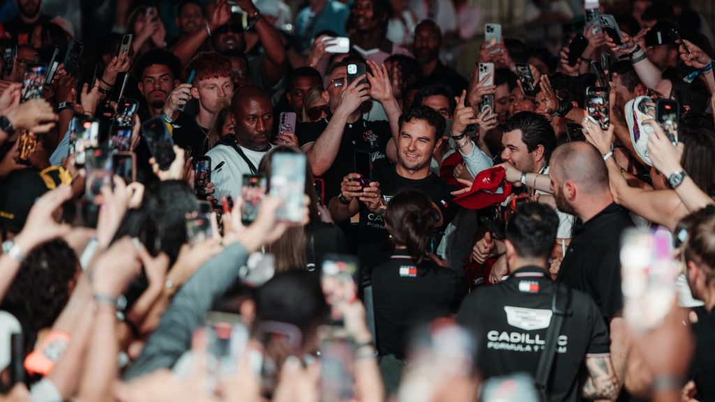 Checo Pérez en Miami