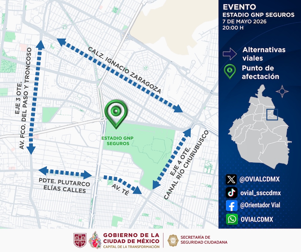 BTS en CDMX: Calles cerradas y alternativas para los 3 conciertos en el GNP