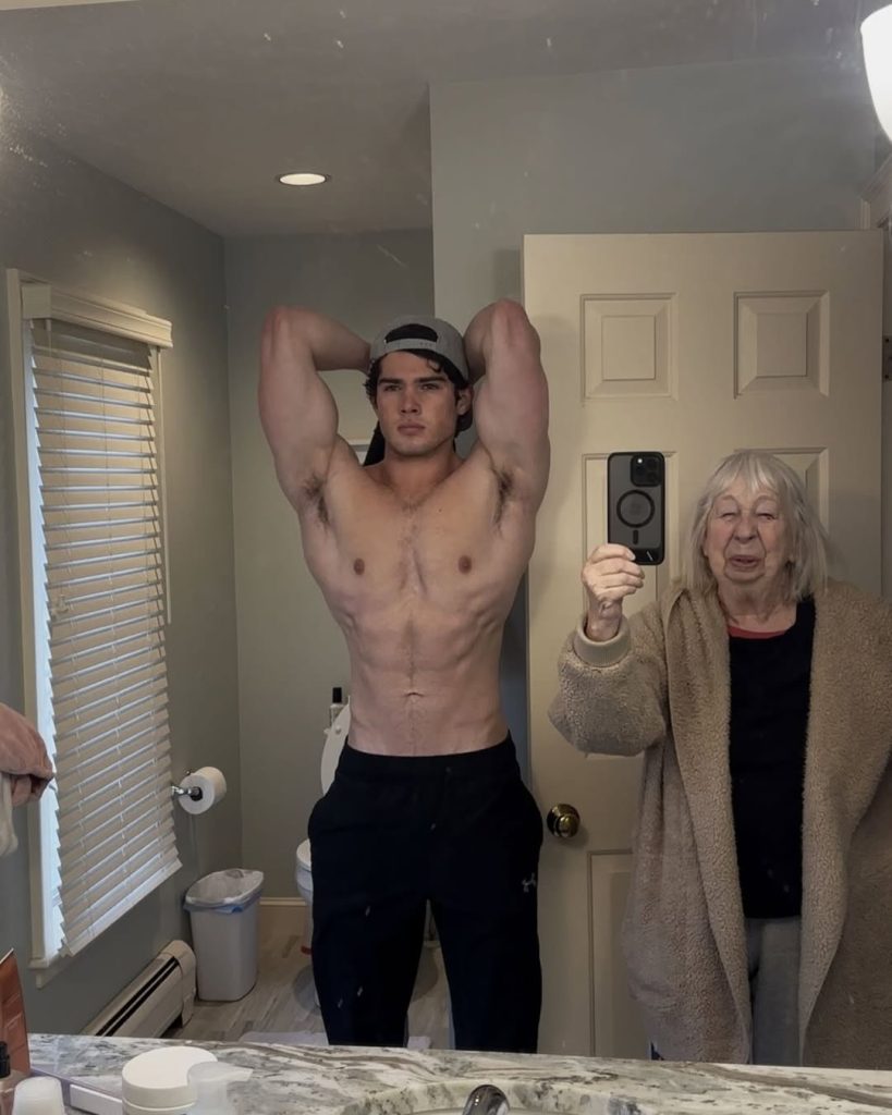Foto de la cuenta de Instagram de Clavicular
