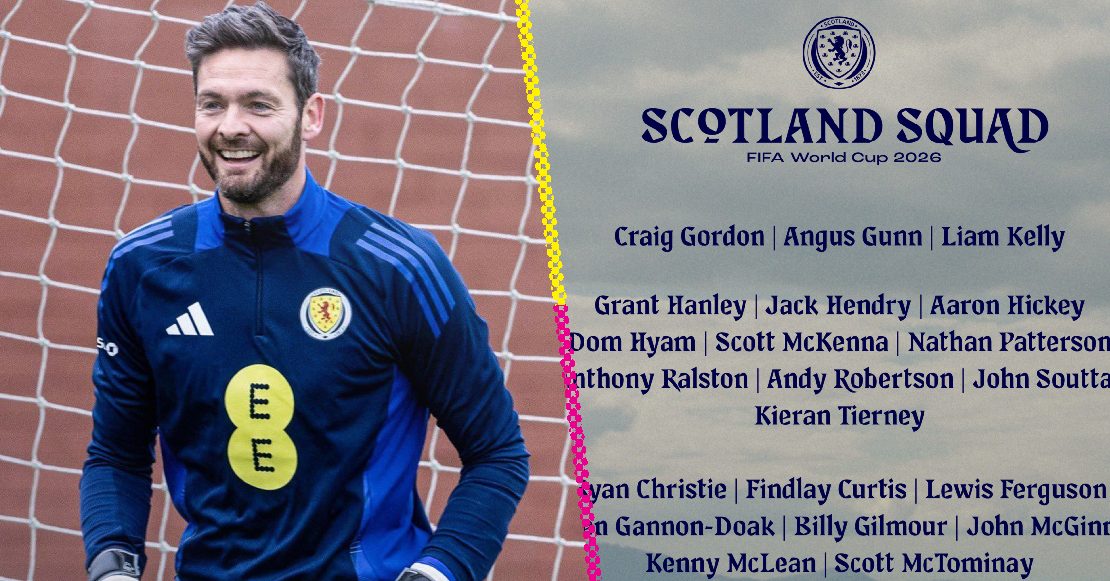 Craig Gordon sería el jugador más longevo en el Mundial 2026: ¡Jugará con Escocia a los 43 años!