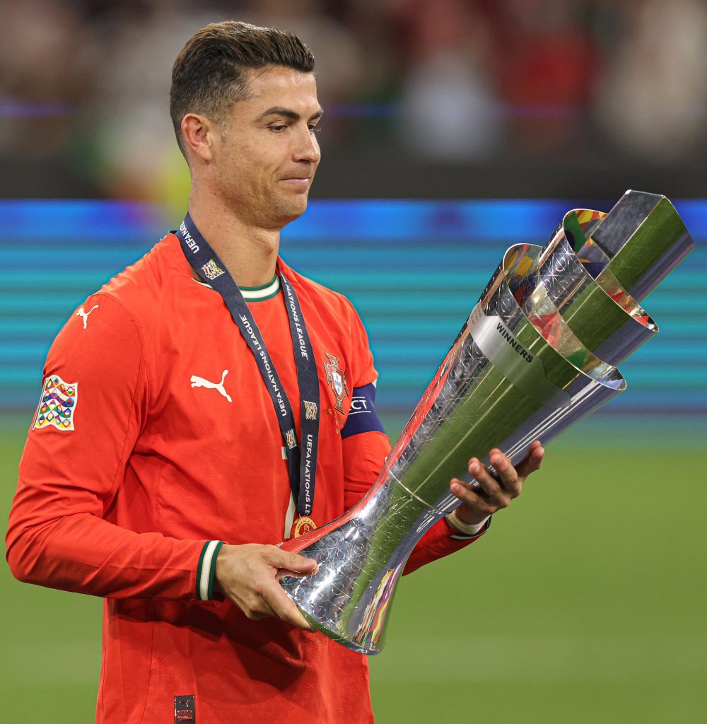 Cristiano Ronaldo con Portugal