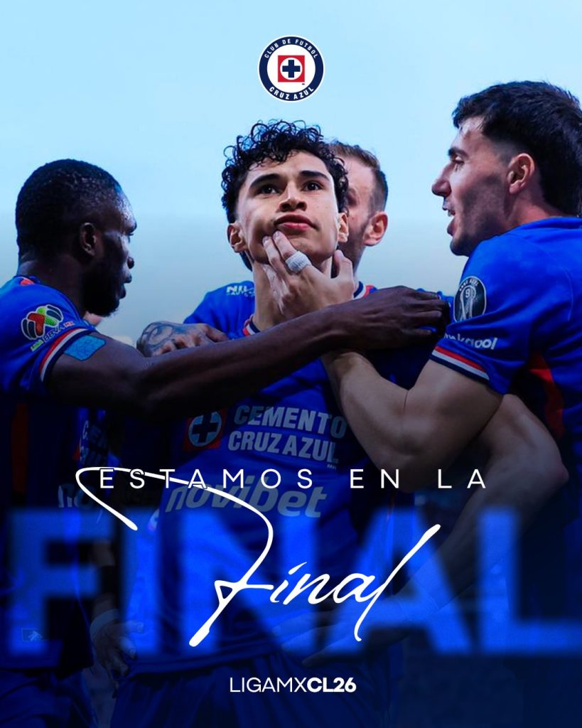 Cruz Azul avanza a la final de la Liga MX