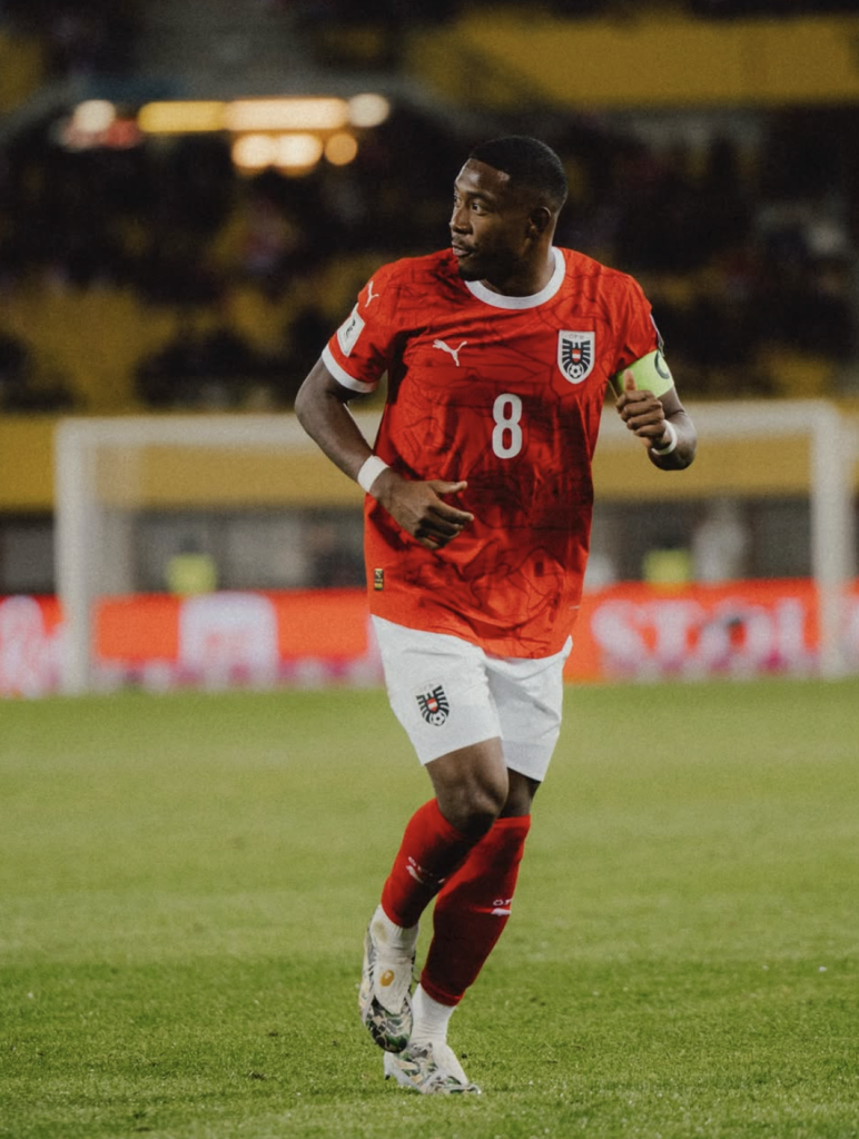 David Alaba con Austria