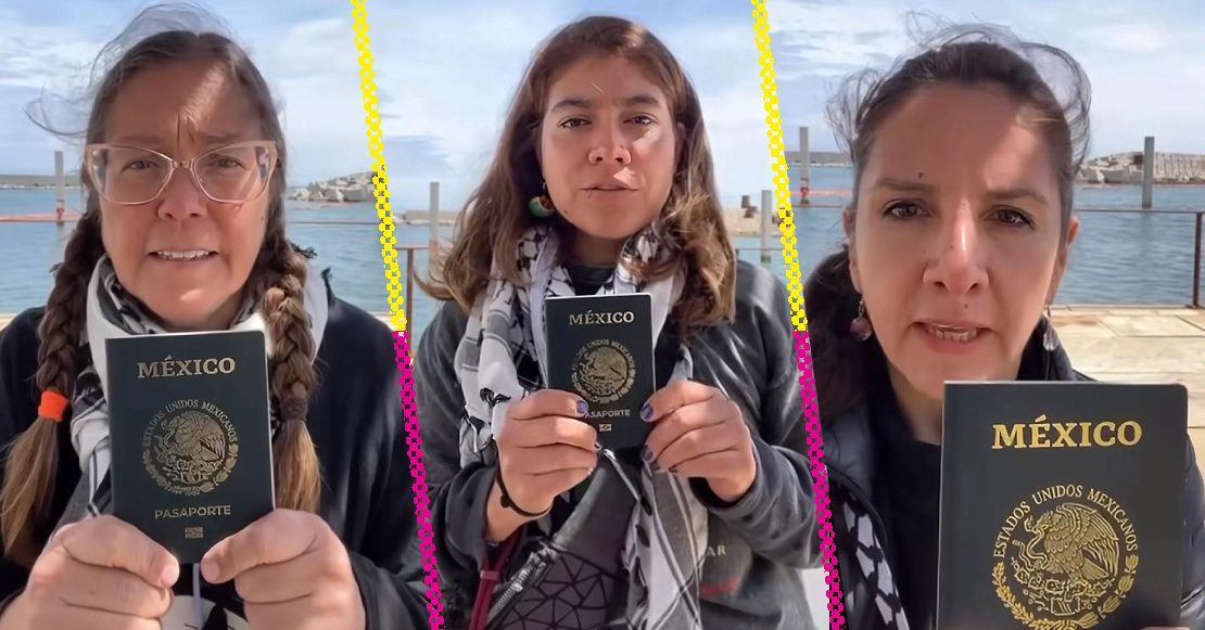 Esto es lo que se sabe de las mexicanas retenidas por Israel en la Flotilla Global Sumud